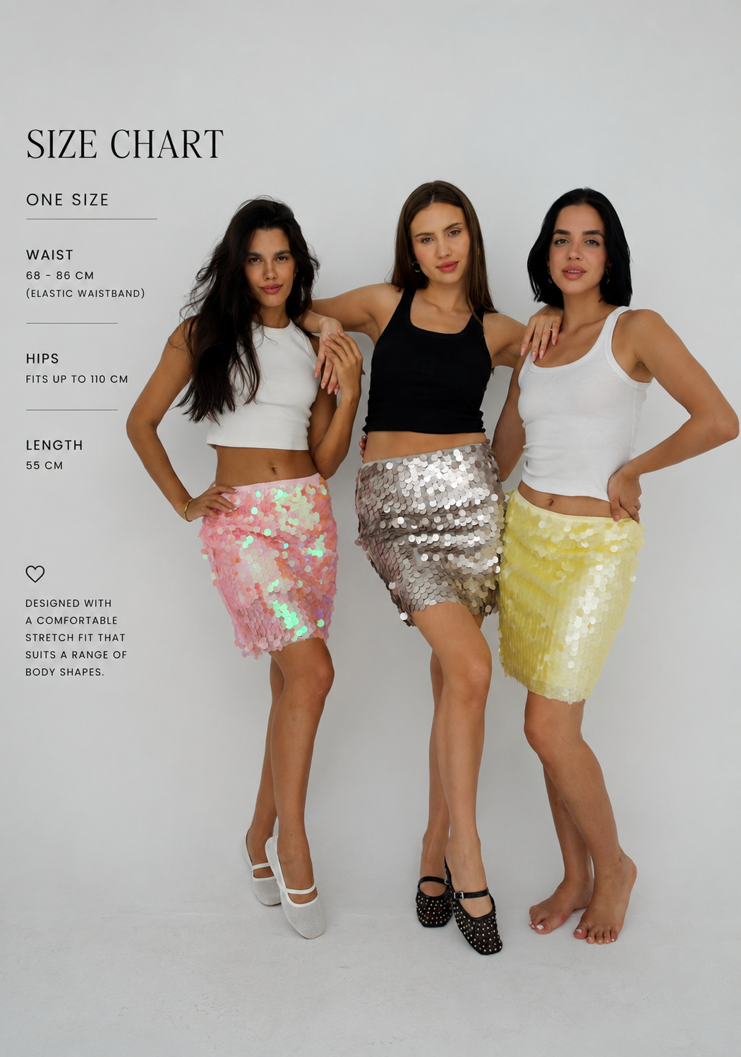 Mini bling bling skirt